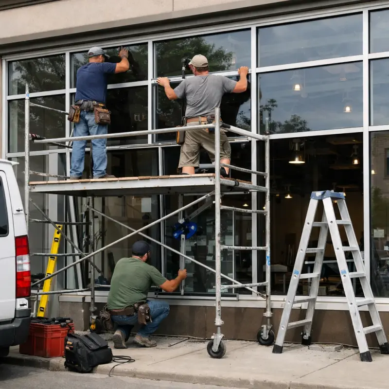 Commercial Window Installation Baldwin